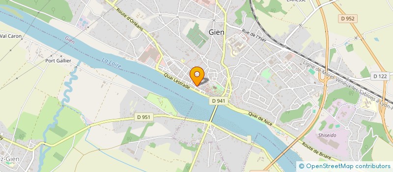 localisation de l'entreprise ASSOCIATION DES DEMANDEURS D'EMPLOI DU GIENNOIS à GIEN