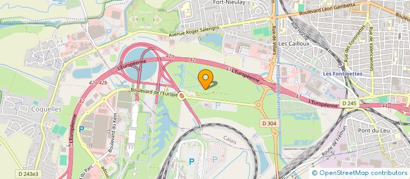 localisation de l'entreprise ASSOCIATION DES DEMINEURS DE LA COTE D'OPALE à CALAIS