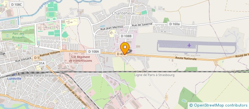 localisation de l'entreprise ASSOCIATION DES DEMUNIS DE FRANCE à CROISMARE