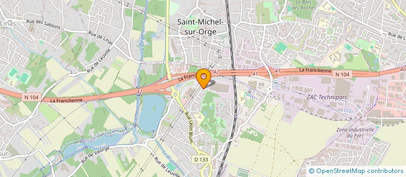 localisation de l'entreprise ASSOCIATION DES DEPARTEMENTS METIERS DE LA TRANSITION ET DE L'EFFICACITE ENERGETIQUES DES IUT DE FRANCE à BRETIGNY-SUR-ORGE