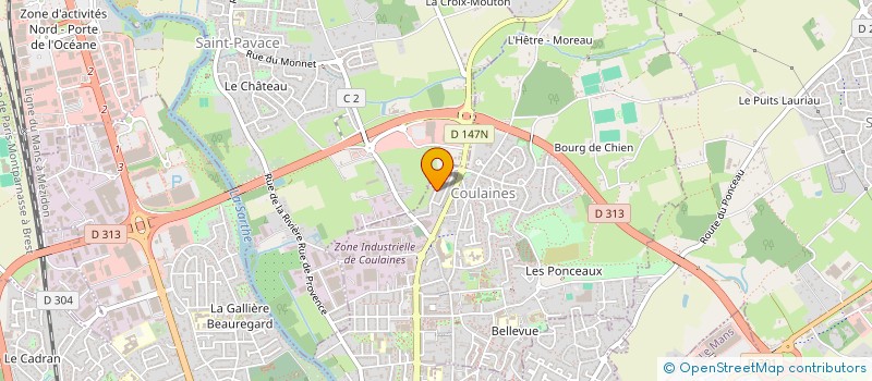 localisation de l'entreprise ASSOCIATION DES DEPORTES INTERNES ET FAMILLES DE DISPARUS FEDERATION NATIONALE DES DEPORTES ET INTERNES DE LA RESISTANCE à COULAINES