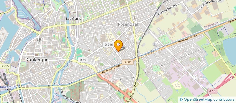 localisation de l'entreprise ASSOCIATION DES DES FUTURS INFIRMIERS DU DUNKERQUOIS à DUNKERQUE