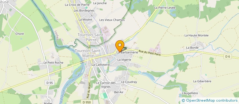 localisation de l'entreprise ASSOCIATION DES DEUX ECOLES à TOURNON-SAINT-MARTIN