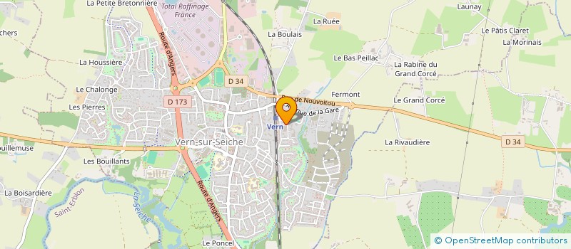 localisation de l'entreprise ASSOCIATION DES DIABETIQUES D'ILLE-ET-VILAINE AFD 35  VERN-SUR-SEICHE