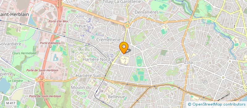 localisation de l'entreprise ASSOCIATION DES DIPLOMES DE L'I.A.E à NANTES