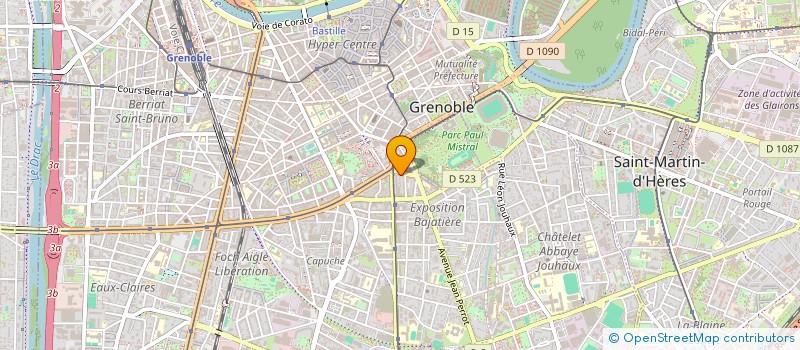 localisation de l'entreprise ASSOCIATION DES DIPLOMES DE L'IUP MAI à GRENOBLE