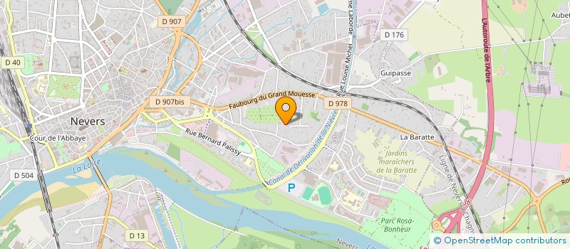 localisation de l'entreprise ASSOCIATION DES DIRECTEURS ET DES CADRES DES LABORATOIRES PUBLICS AGREES POUR LES ANALYSES DES EAUX à NEVERS