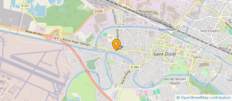 localisation de l'entreprise ASSOCIATION DES DISTRIBUTEURS DE PUBLICITE à SAINT-DIZIER
