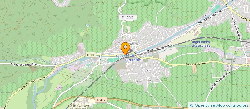 localisation de l'entreprise ASSOCIATION DES DOCTEURS MAGUIN  TURCKHEIM