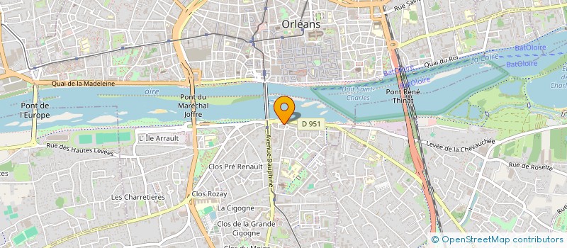 localisation de l'entreprise ASSOCIATION DES DOCTORANTS SCIENTIFIQUES ORLEANAIS à ORLEANS