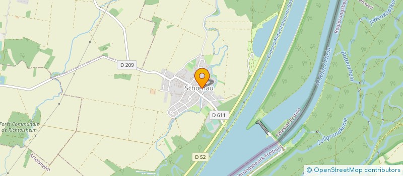 localisation de l'entreprise ASSOCIATION DES DONNEURS DE SANG BENEVOLES DE OHNENHEIM - HEIDOLSHEIM à OHNENHEIM