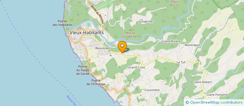 localisation de l'entreprise ASSOCIATION DES DONNEURS DE SANG BENEVOLES DE VIEUX HABITANTS à VIEUX-HABITANTS