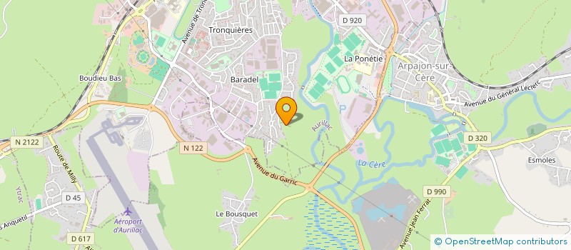 localisation de l'entreprise ASSOCIATION DES DONNEURS DE SANG BENEVOLES DE YTRAC, SAINT PAUL DES LANDES, SANSAC DE MARMIESSE à YTRAC