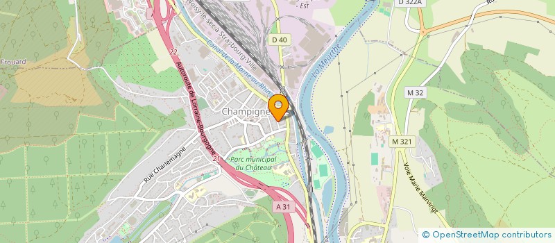 localisation de l'entreprise ASSOCIATION DES DONNEURS DE SANG BENEVOLLES DE CHAMPIGNEULLES  CHAMPIGNEULLES