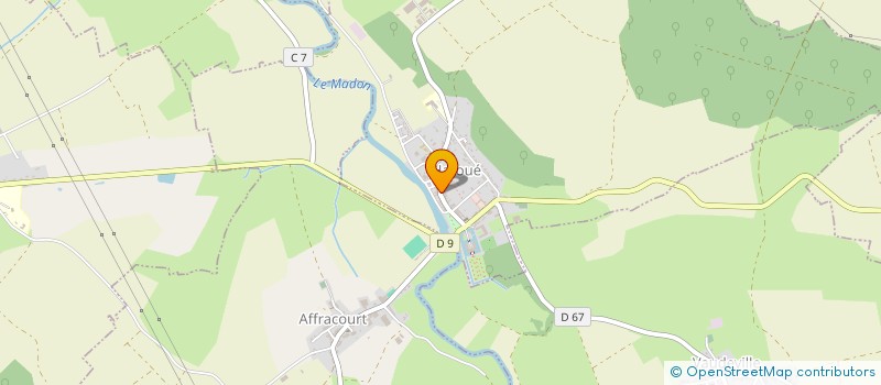 localisation de l'entreprise ASSOCIATION DES DONNEURS DE SANG D' HAROUE ET ENVIRONS  HAROUE