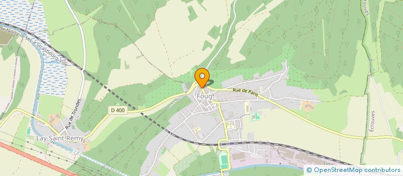 localisation de l'entreprise ASSOCIATION DES DONNEURS DE SANG DE FOUG ET SES ENVIRONS  FOUG