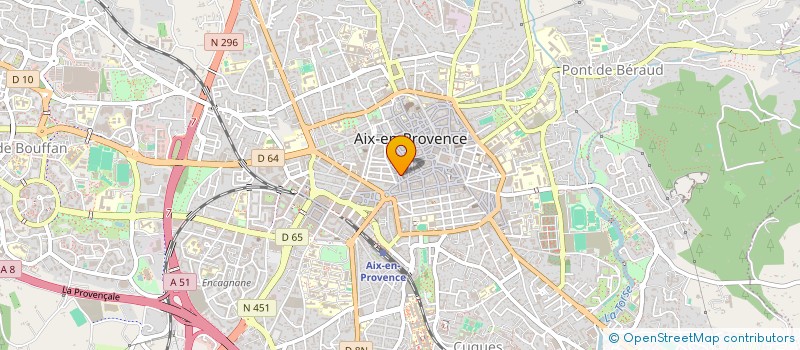 localisation de l'entreprise ASSOCIATION DES DOUBLES LICENCES D'AIX  AIX-EN-PROVENCE