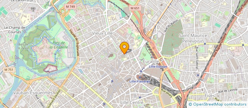 localisation de l'entreprise ASSOCIATION DES DRH DES ACADEMIES à LILLE