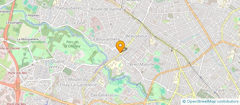 localisation de l'entreprise ASSOCIATION DES DRS PERON ET LOBJOIS à SAINT-HERBLAIN
