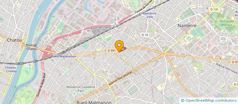 localisation de l'entreprise ASSOCIATION DES DYNAMIQUES FEMMES ETOILES DE PARIS  NANTERRE