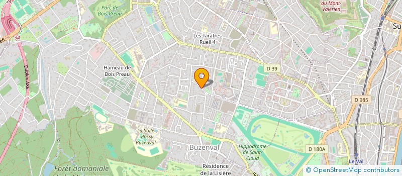 localisation de l'entreprise ASSOCIATION DES ECOLES CHARLES PEGUY à RUEIL-MALMAISON