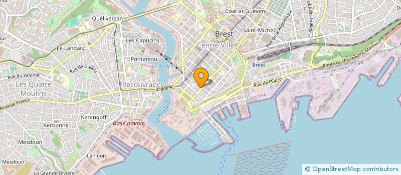 localisation de l'entreprise ASSOCIATION DES ECOLES D'ART DE BRETAGNE à BREST