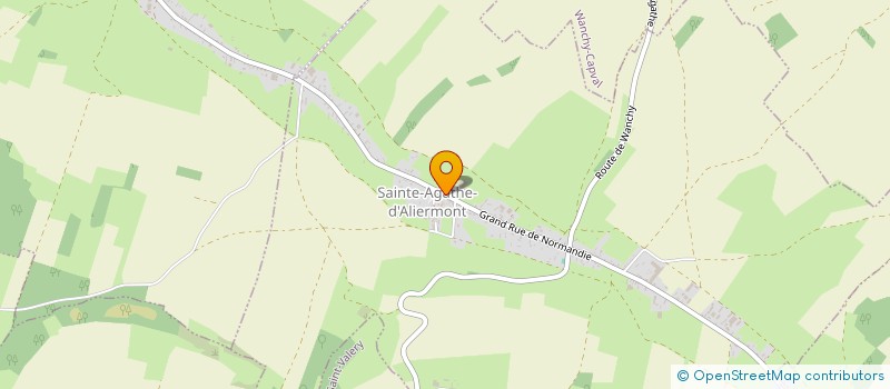 localisation de l'entreprise ASSOCIATION DES ECUREUILS  SAINTE-AGATHE-D'ALIERMONT