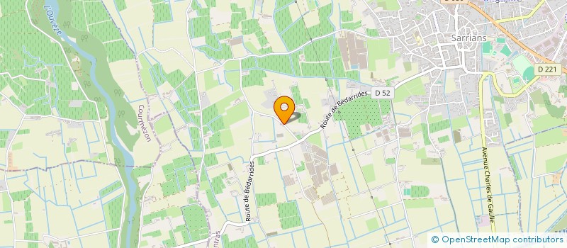 localisation de l'entreprise ASSOCIATION DES ECURIES DE JUNON  SARRIANS