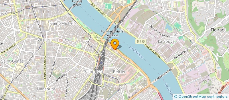 localisation de l'entreprise ASSOCIATION DES EDITEURS DE NOUVELLE-AQUITAINE à BORDEAUX