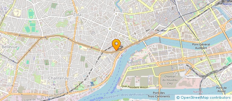 localisation de l'entreprise ASSOCIATION DES ELEVES INGENIEURS MARITIMES à NANTES