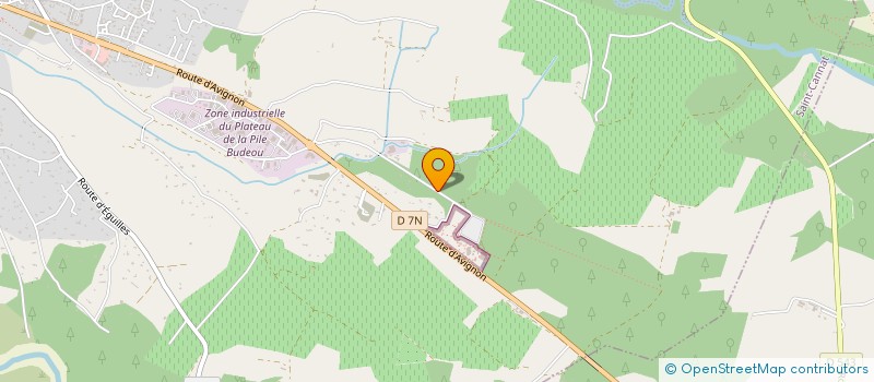 localisation de l'entreprise ASSOCIATION DES ELEVEURS DE CLAPETO  SAINT-CANNAT