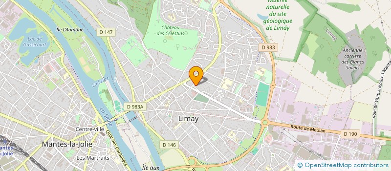 localisation de l'entreprise ASSOCIATION DES ELITES FONDJOMEKWET DE FRANCE (ASSEFOF) à LIMAY