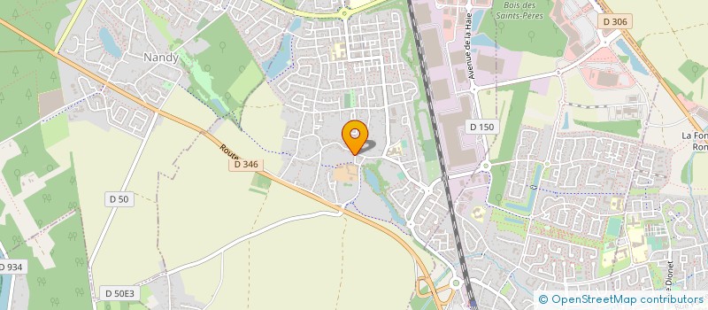 localisation de l'entreprise ASSOCIATION DES ELUS DE NANDY  NANDY