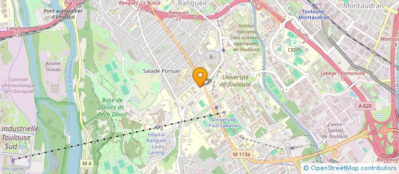 localisation de l'entreprise ASSOCIATION DES ELUS ETUDIANTS EN SANTE TOULOUSAINS à TOULOUSE