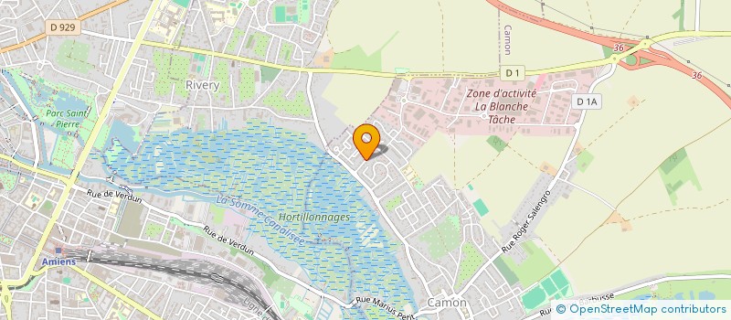 localisation de l'entreprise ASSOCIATION DES ELUS REPUBLICAINS à CAMON