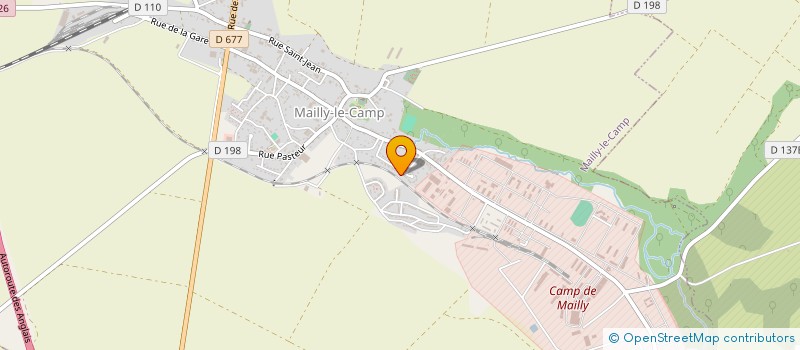 localisation de l'entreprise ASSOCIATION DES ENFANTS ANITCHE à MAILLY-LE-CAMP