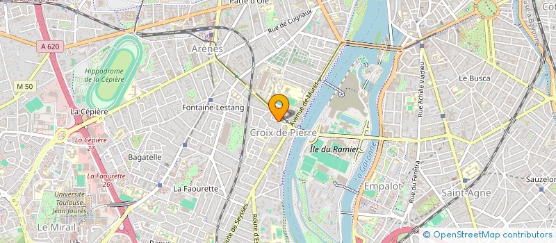 localisation de l'entreprise ASSOCIATION DES ENSEIGNANTS D'EDUCATION PHYSIQUE ET SPORTIVE à TOULOUSE