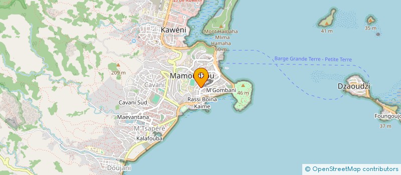 localisation de l'entreprise ASSOCIATION DES ENTREPRENEURS ET FUTURS ENTREPRENEUR DE MAYOTTE à MAMOUDZOU