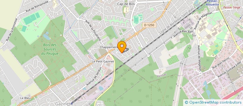 localisation de l'entreprise ASSOCIATION DES ENTREPRENEURS MILITAIRES-FRANCE à PESSAC
