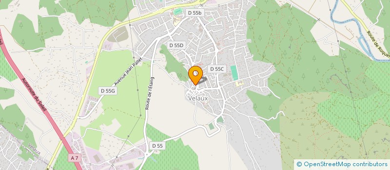 localisation de l'entreprise ASSOCIATION DES ENTREPRISES DE ROGNAC ET DES ENVIRONS  ROGNAC