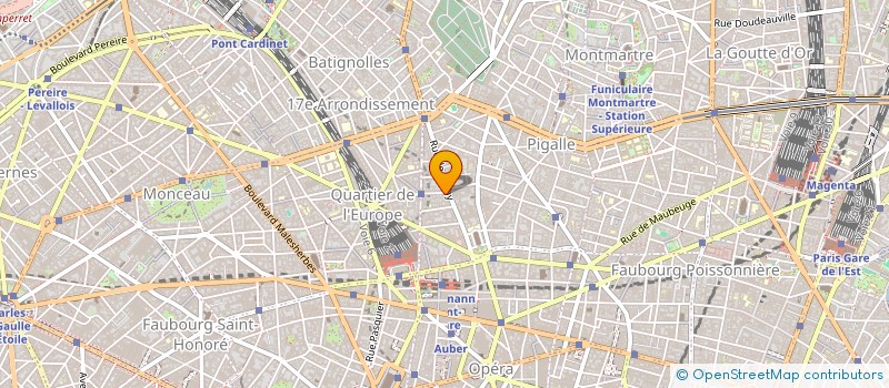 localisation de l'entreprise ASSOCIATION DES ENTREPRISES ET DES PROFESSIONNELS DU PLAFOND TENDU  PARIS