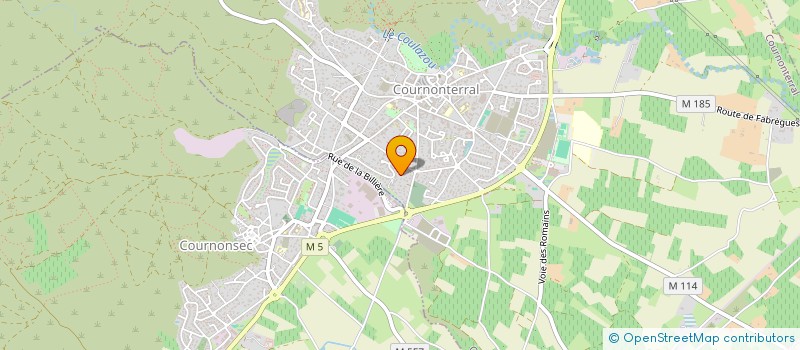 localisation de l'entreprise ASSOCIATION DES EPITHESISTES DE FRANCE à COURNONTERRAL