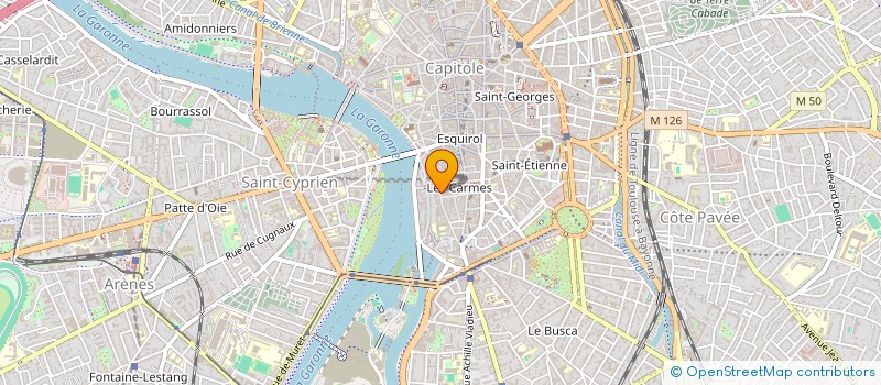 localisation de l'entreprise ASSOCIATION DES ETATS GENERAUX DES ETUDIANTS DE L'EUROPE-TOULOUSE à TOULOUSE