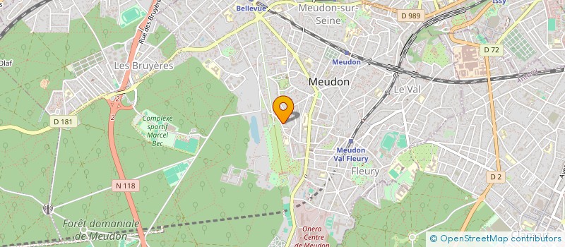 localisation de l'entreprise ASSOCIATION DES ETATS GENERAUX DU PREMIER RECOURS  MEUDON