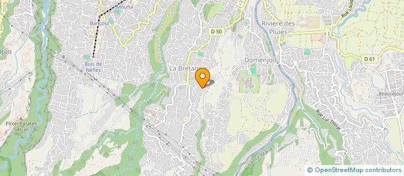 localisation de l'entreprise ASSOCIATION DES ETUDIANT.E.S SAGE - FEMME DE L'ILE INTENSE  SAINT-DENIS