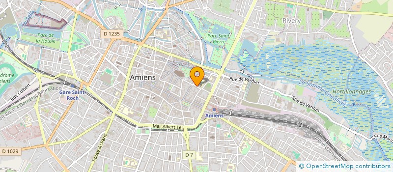 localisation de l'entreprise ASSOCIATION DES ETUDIANTS à AMIENS