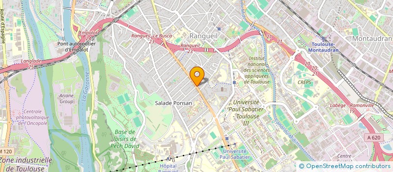 localisation de l'entreprise ASSOCIATION DES ETUDIANTS D'ORIGINE MALGACHE DE TOULOUSE à TOULOUSE