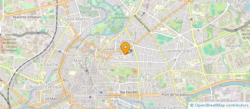 localisation de l'entreprise ASSOCIATION DES ETUDIANTS DE DROIT PUBLIC (A.E.D.P.) à RENNES