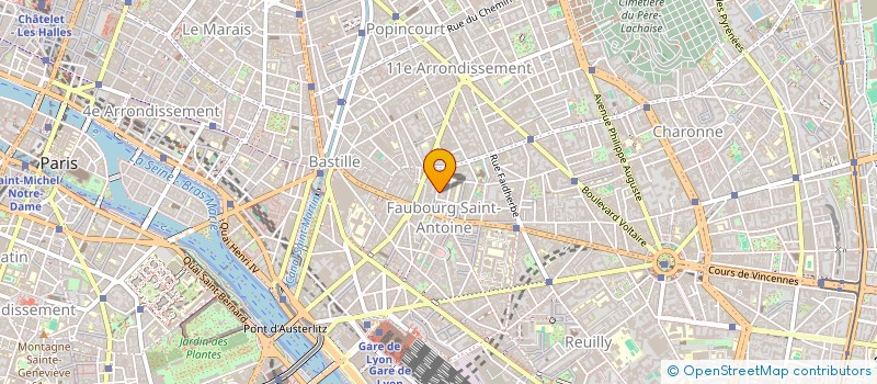 localisation de l'entreprise ASSOCIATION DES ETUDIANTS DE L' E N G D E  PARIS