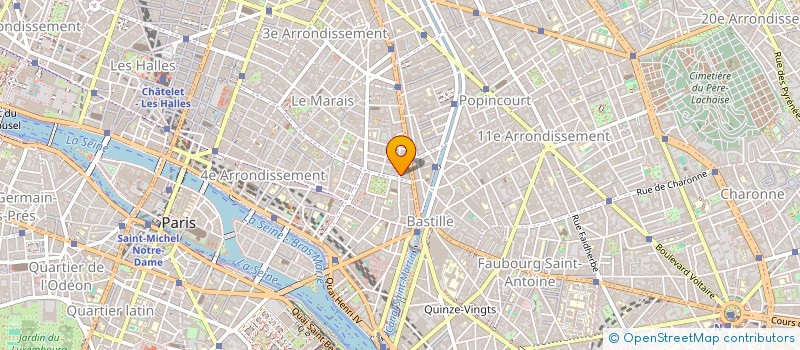 localisation de l'entreprise ASSOCIATION DES ETUDIANTS DE L'IEP DE PARIS POUR LE MONDE ARABE  PARIS